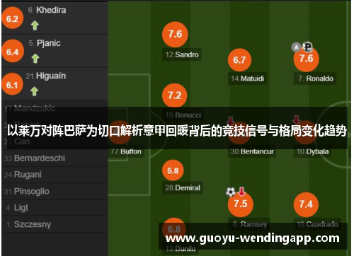 以莱万对阵巴萨为切口解析意甲回暖背后的竞技信号与格局变化趋势 以莱万对阵巴萨为切口解析意甲回暖背后的竞技信号与格局变化趋势